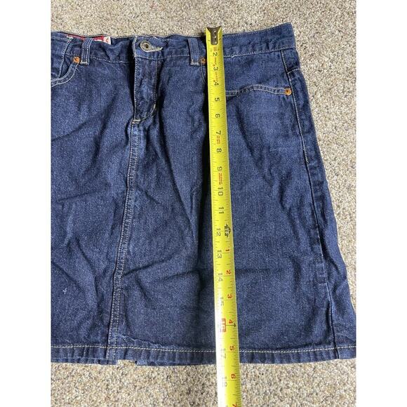 Vintage GAP Women’s Denim Jeans Skirt 100% Cotton Size 31 Mini W/ Pockets - Picture 7 of 7